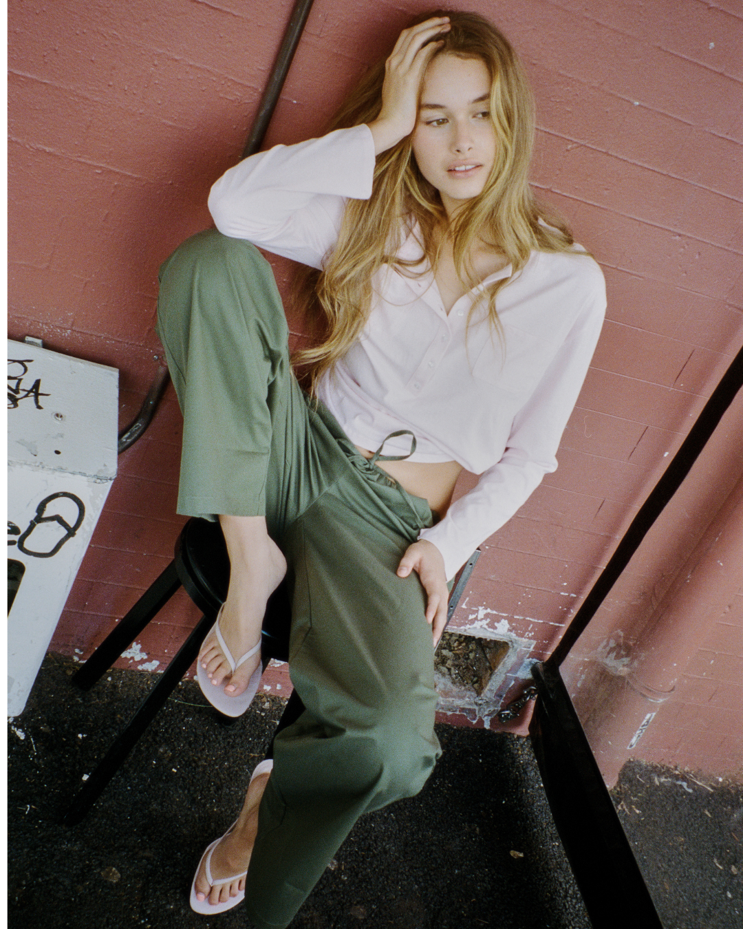 Pleat Lounge Pant